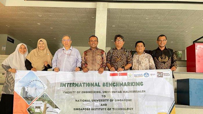 Fakultas Teknik Unimal Lakukan Kunjungan Akademik ke Dua Universitas di Singapura