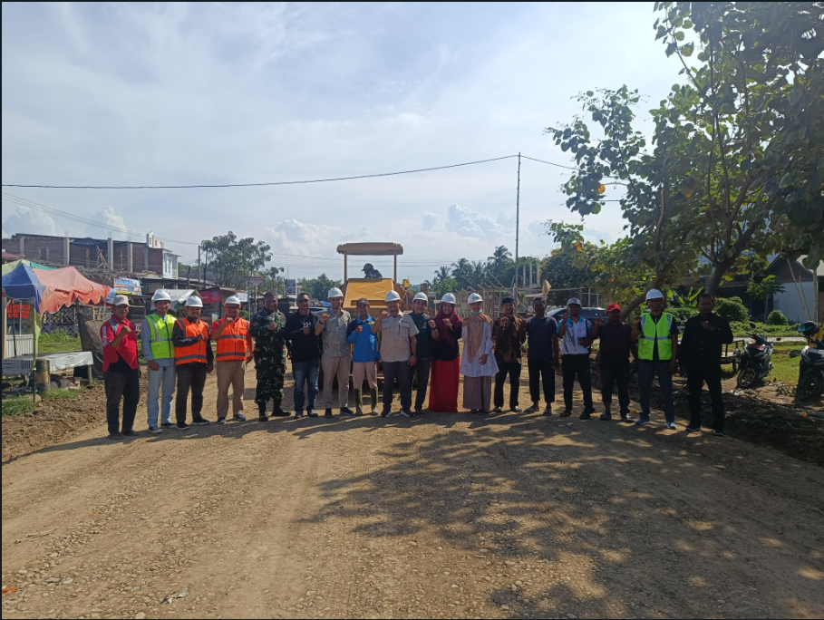 Universitas Malikussaleh Berkontribusi dalam Perbaikan Jalan di Padang Sakti, Lhokseumawe