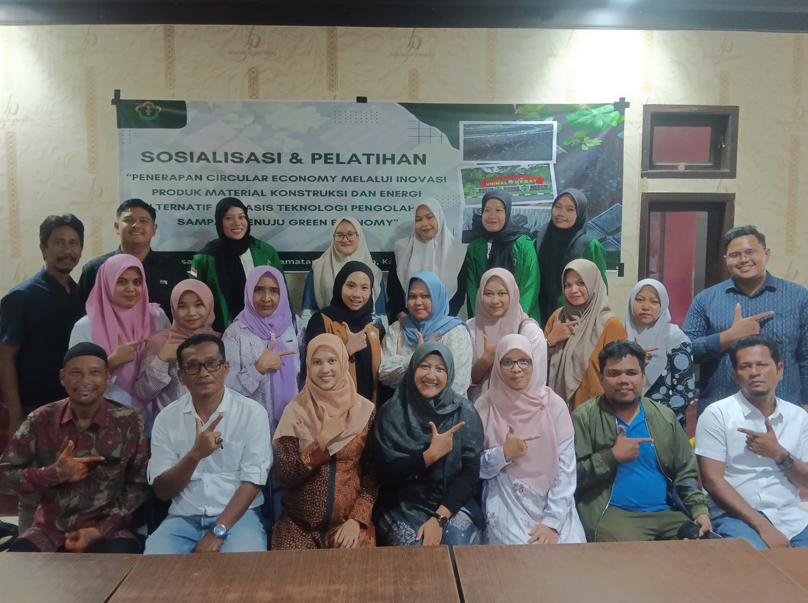 Dosen Teknik Sipil Unimal Sosialisasikan Circular Economy: Dorong Inovasi Pengolahan Sampah Menuju Green Economy di Bireuen