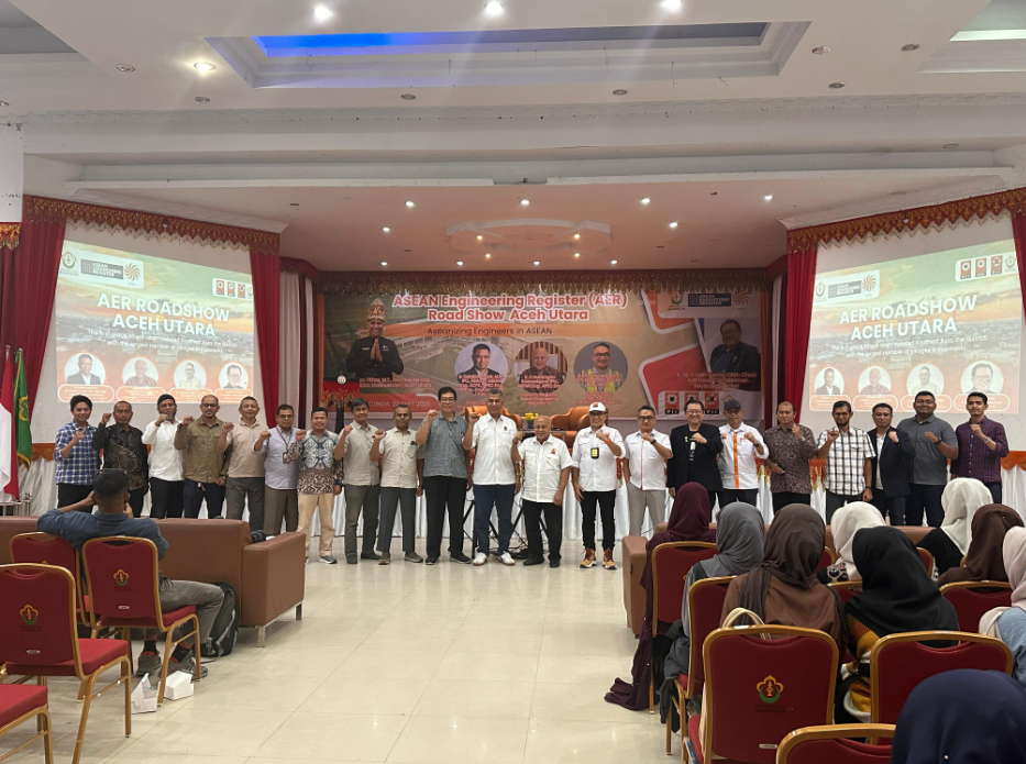 Prodi Teknik Sipil Universitas Malikussaleh Dukung Sosialisasi Gelar Insinyur Internasional (ASEAN.Eng) di Lhokseumawe