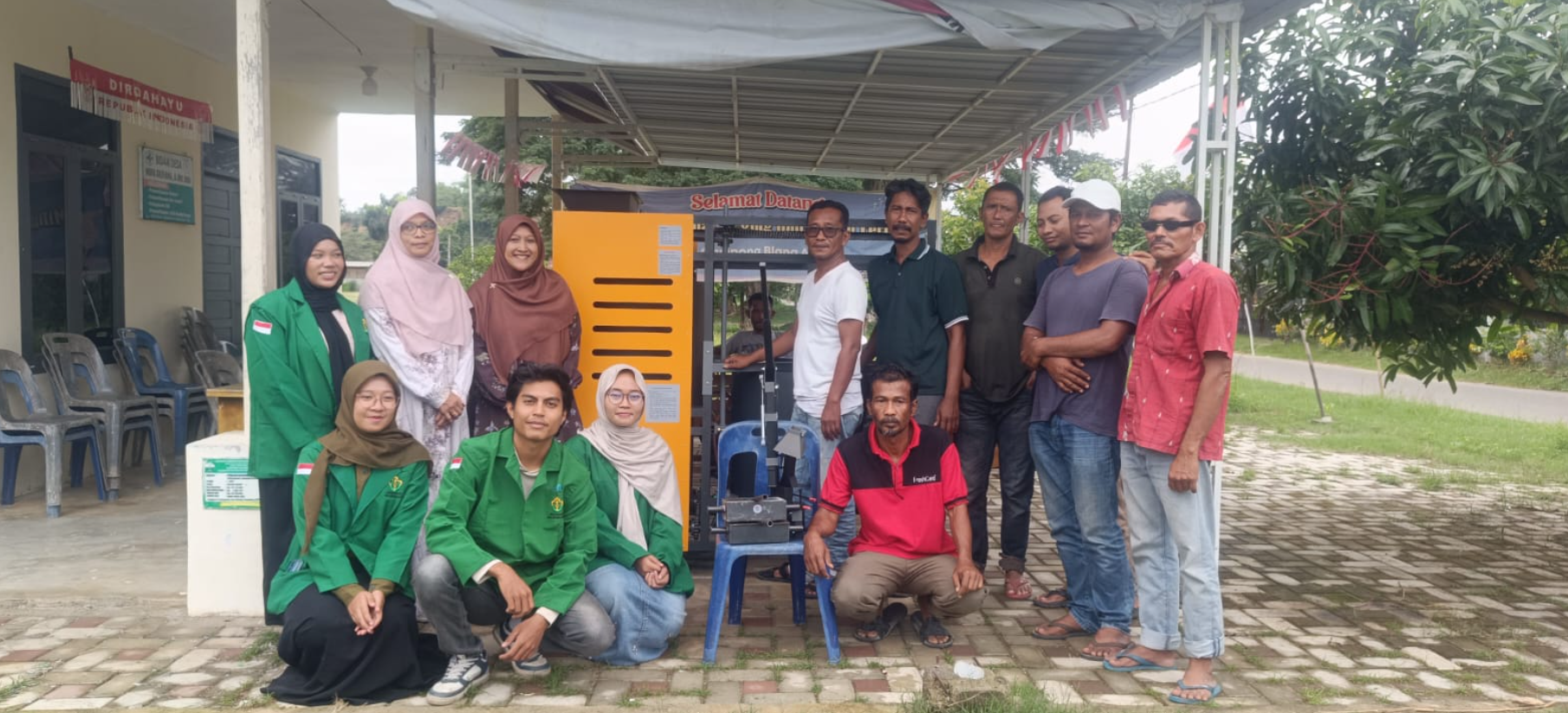 Tim PkM Unimal Gelar Pelatihan Pengolahan Sampah Menjadi Material konstruksi dan Energi Alternatif di Blang Asan