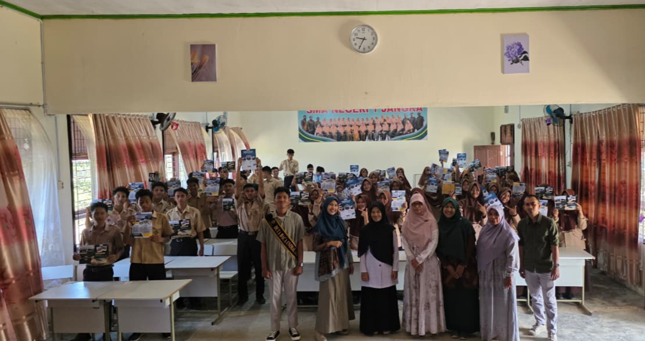 Unimal Gelar Sosialisasi di SMA Negeri 1 Jangka, Kenalkan Prodi Baru PWK dan Teknik Lingkungan kepada Siswa Kelas XII