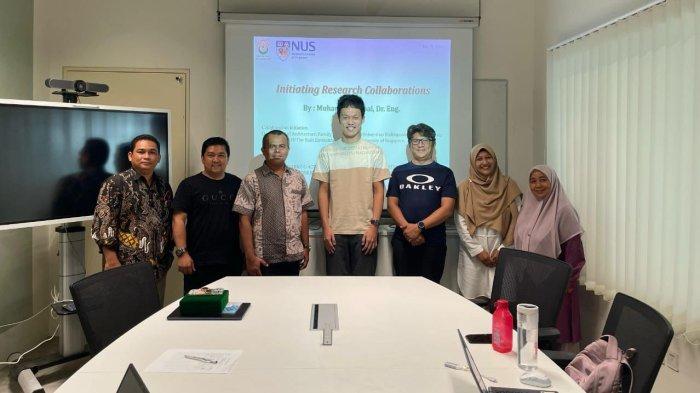 Fakultas Teknik Unimal Inisiasi Kolaborasi Penelitian dengan Dua Universitas di Singapura